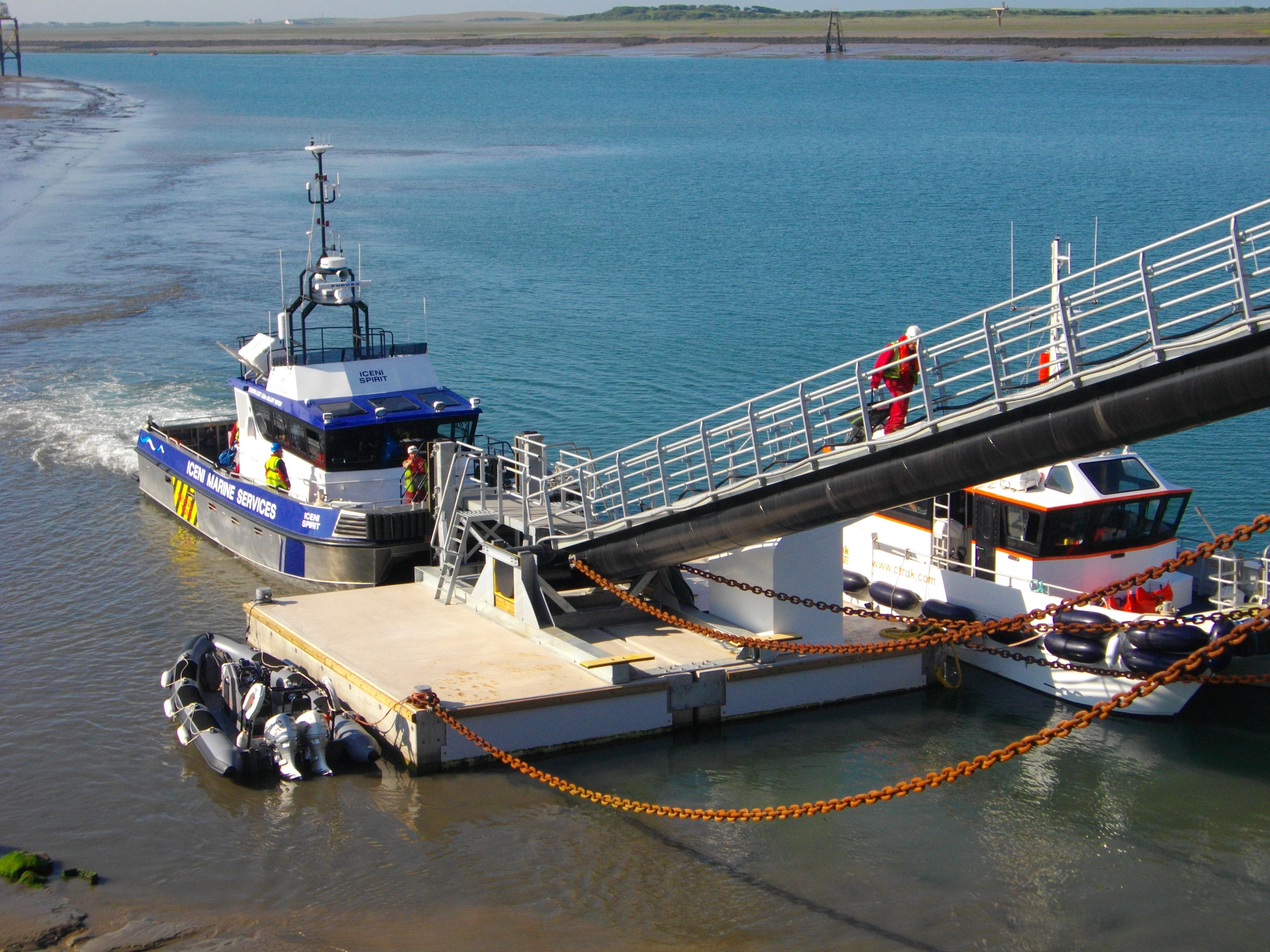 Concrete pontoon, Barrow in Furness